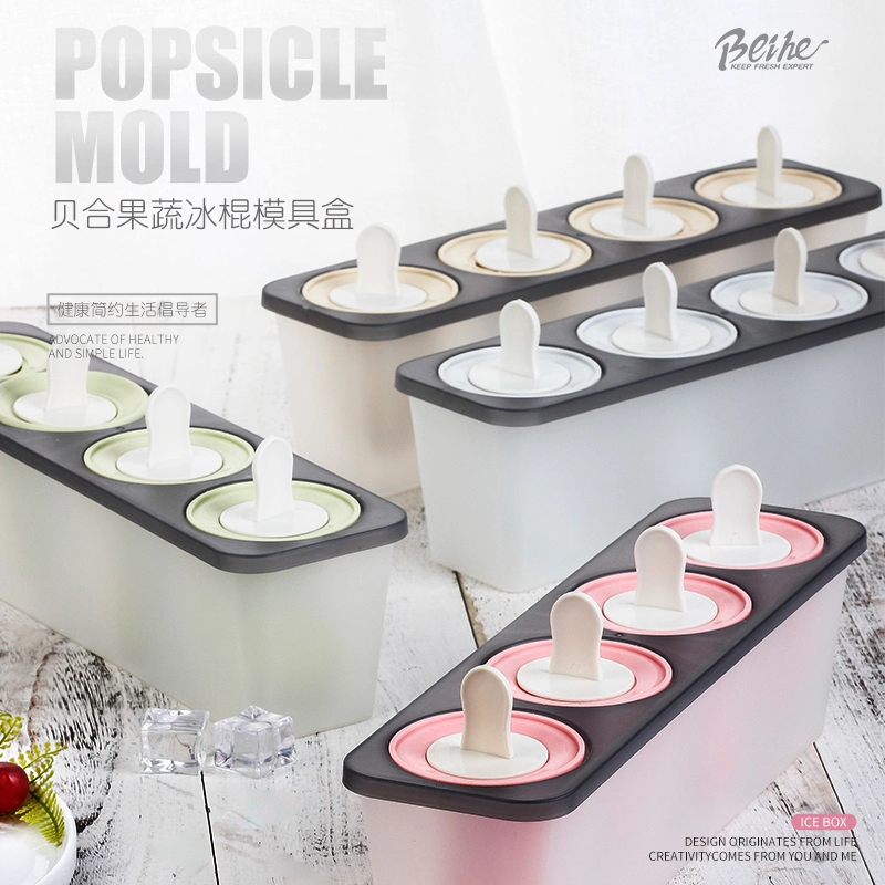 Fruit Vegetable Shape Plastic Popsicle Mold Ice Cream Mold