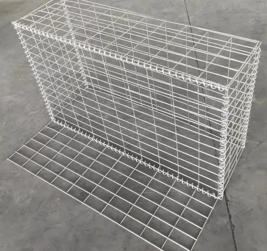 100 *100*50 Galvanzied Welded Gabion Box/50mm*50mm Welded Gabion Box