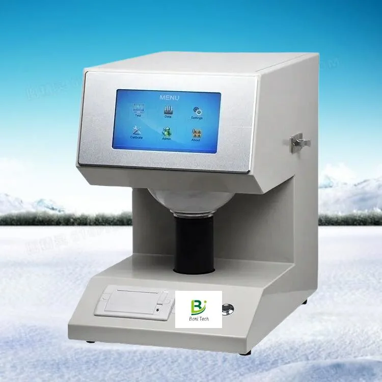 Fabric Testing Machine Powder Cie Digital Brightness Whiteness Test Meter Measuring Instrument Flour Whiteness