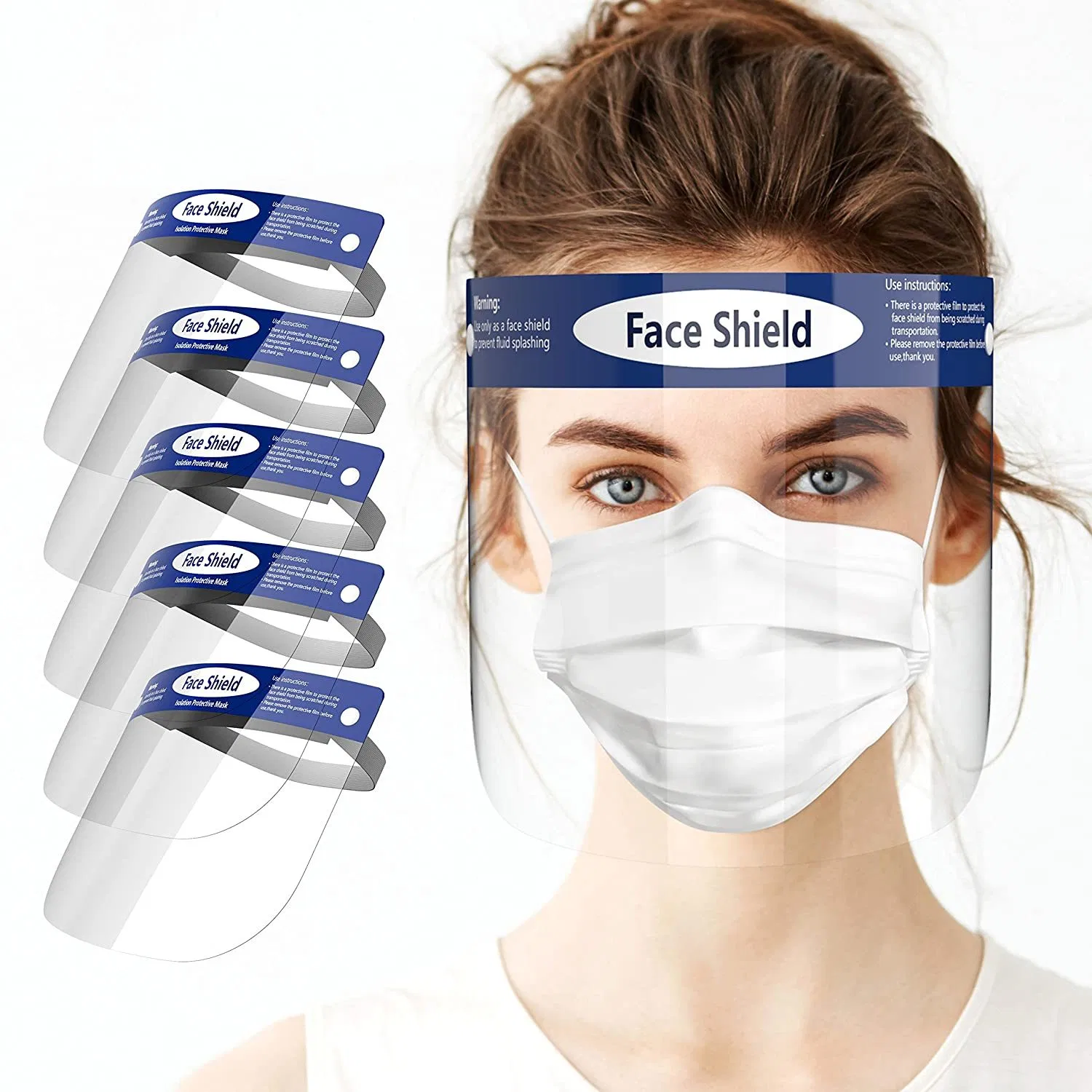 Protective Face Shield Medical Goggles Anti-Fog Manufacture Approved CE/FDA