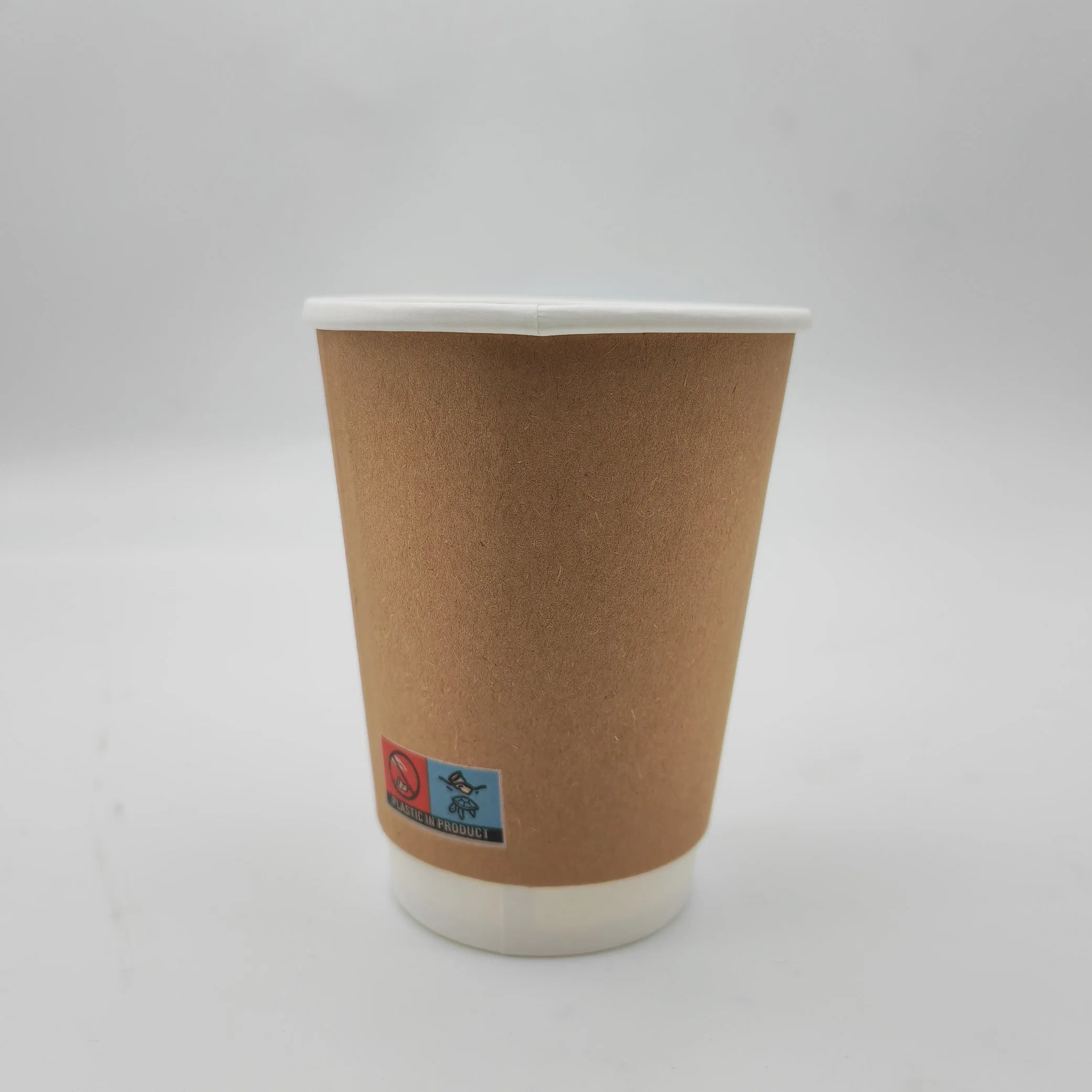 Logo Design Double Wall Paper Cup for Hot Drinks