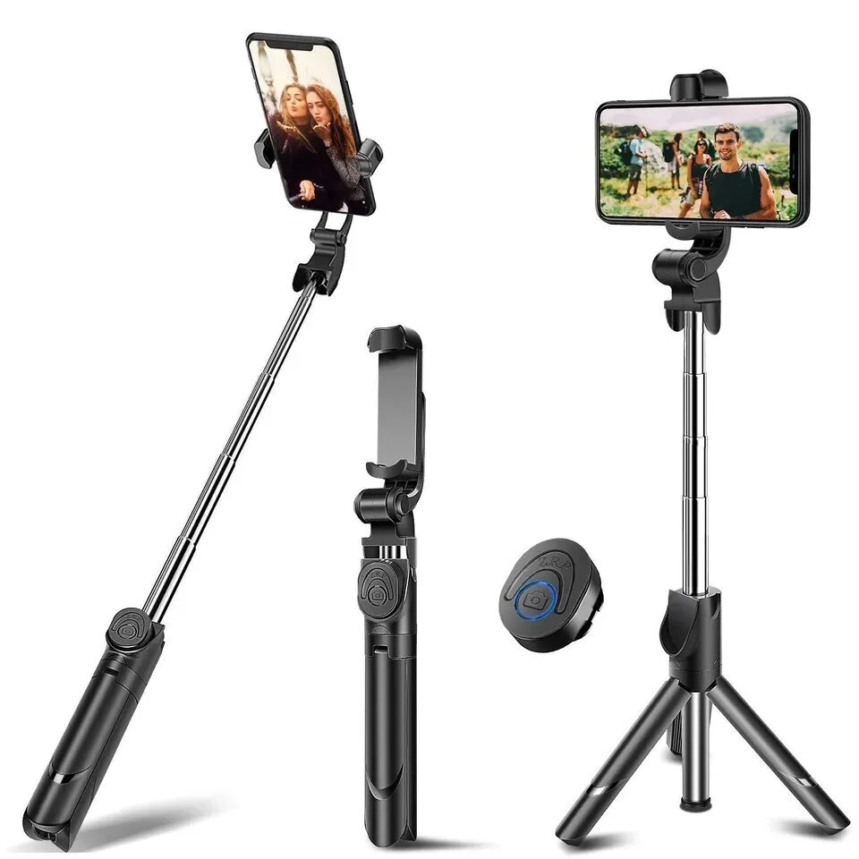 Hot Selling Selfie Stick Intergrated Tripod Stand with Wireless Remote for Mobile Phone