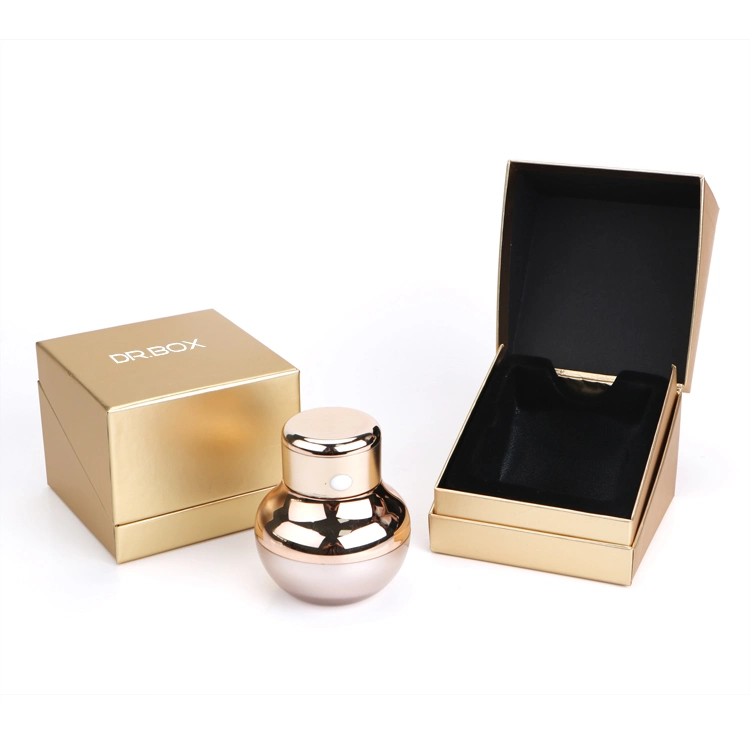 Mini personnalisée Long préservé fleur simple boîte cadeau personnalisé avec tiroir