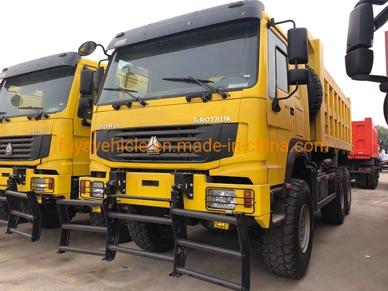 Heavy Manual 20m3 HOWO 20ton-25ton 6X6 off Road Mining Truck