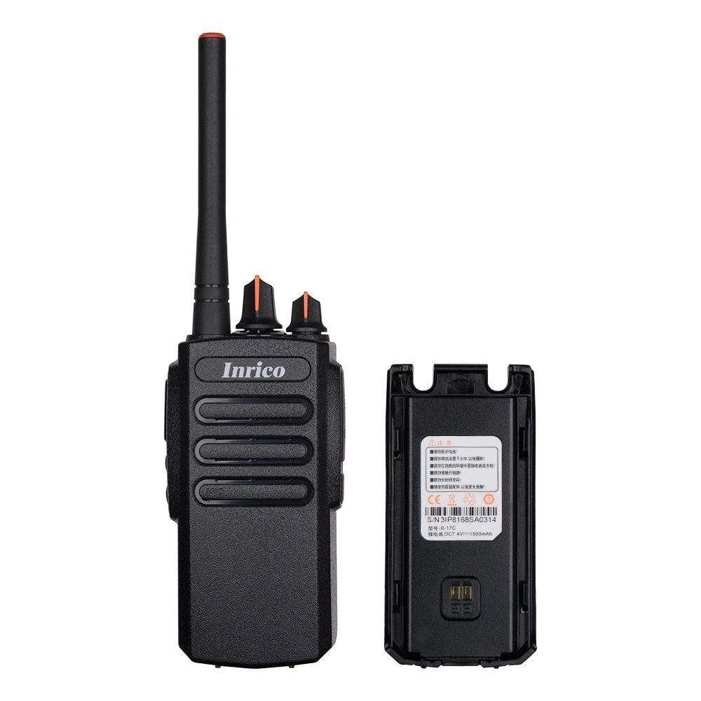 Inrico IP168s UHF Two-Way Radio Walkie Talkie Compatible with Two Tone