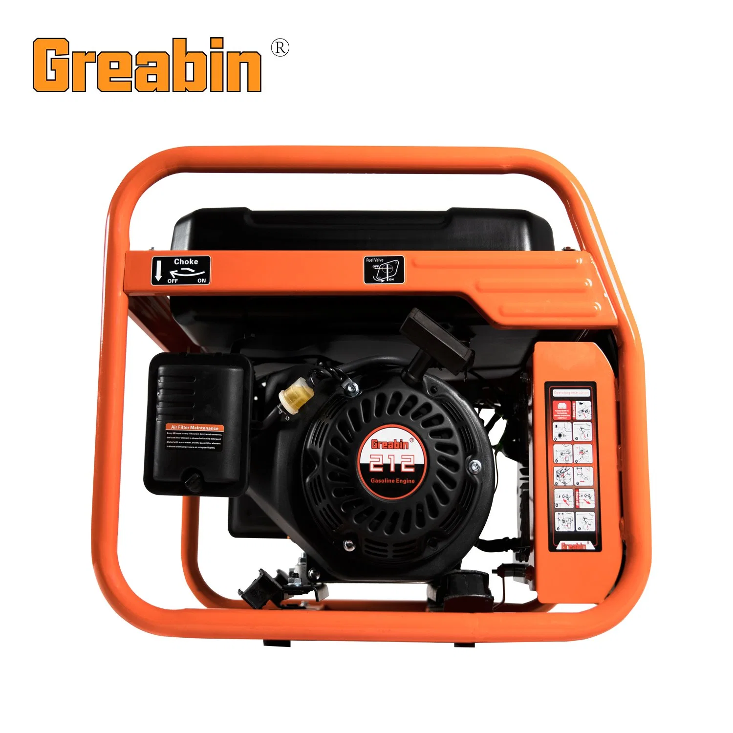 3500W Open Frame Type Portable Inverter Generator Set