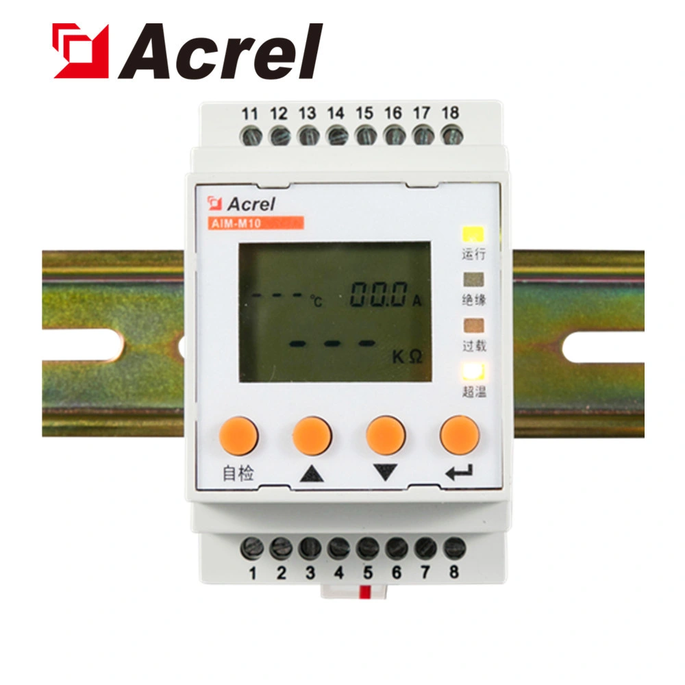 Acrel Aim-M10 Hospital Insulation Monitor Groud Fault Detector Device for Unearthed AC/DC Control Systems