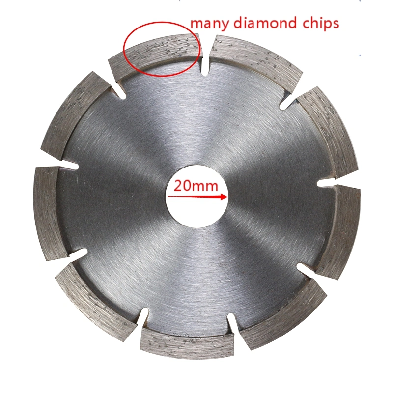 Lâmina de serra de ponta de diamante de 4 polegadas para máquina de argamassa de parede