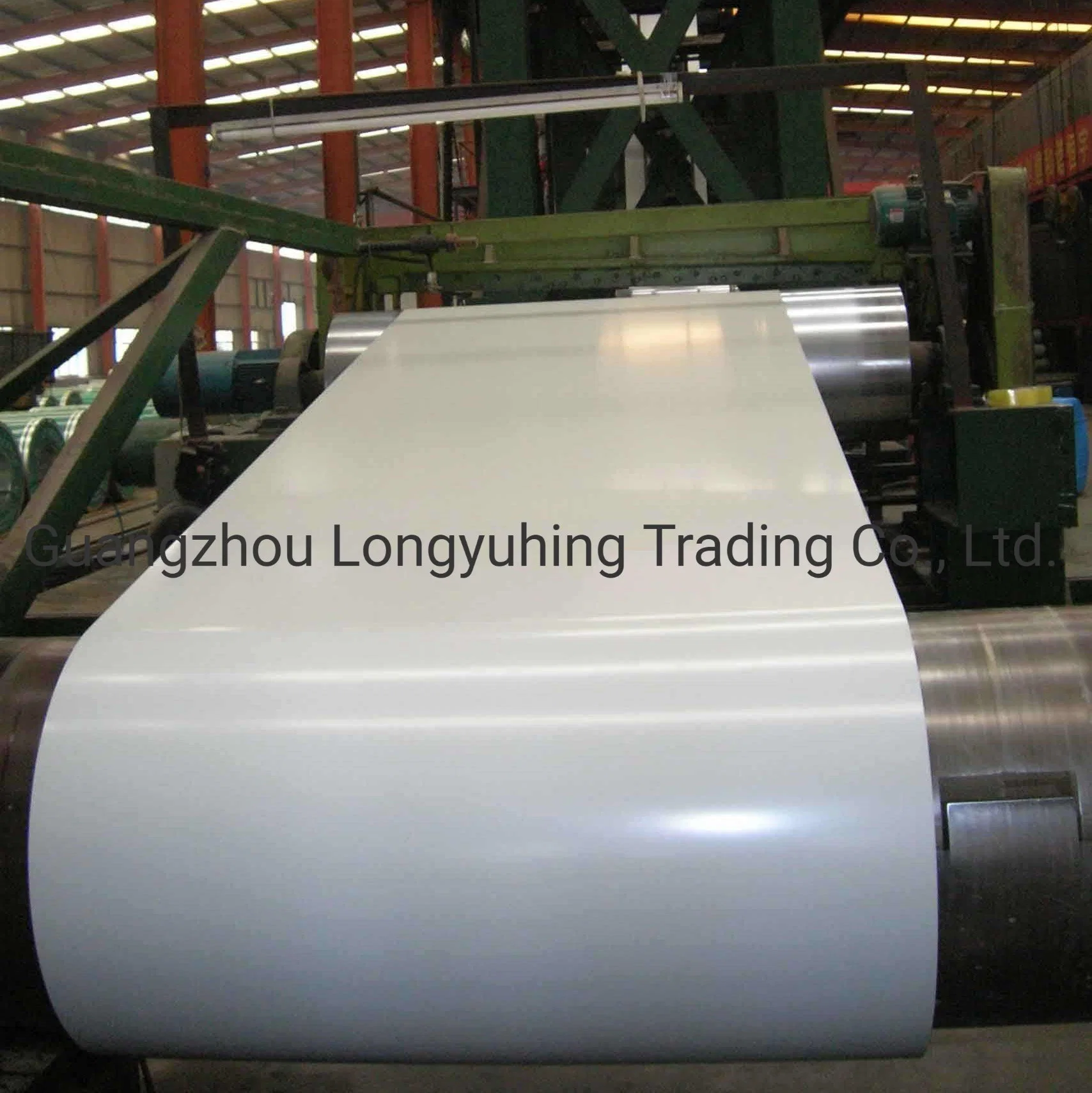 Prepainted Galvalume Color Coated Steel Coil (SS400/Q195/Q235) , Color-Coated Steel Sheet