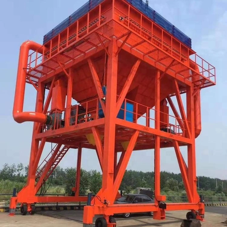 Movable Fit for Sand Bulk Cargo Dust-Proof Cement Grain Hoppers