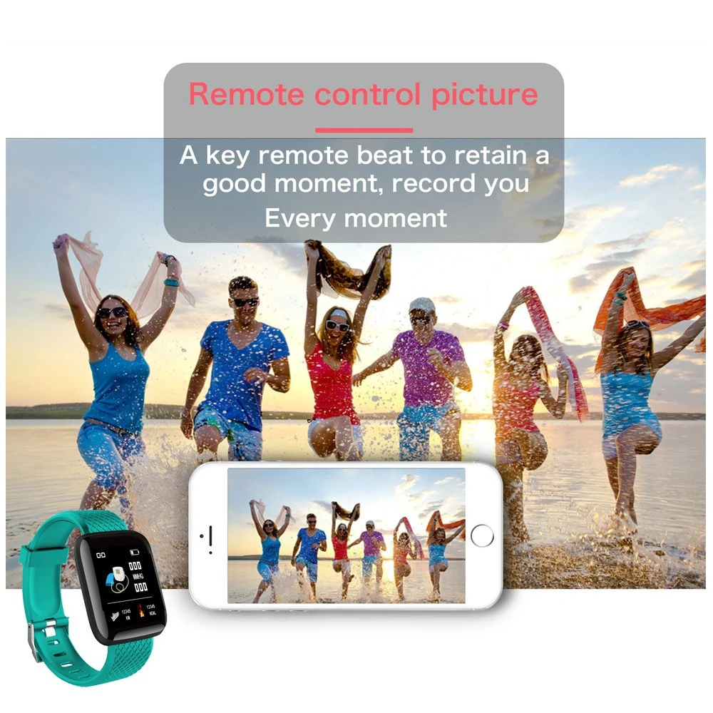 116 Plus Smart Wristband Sports Fitness Bracelet Watch