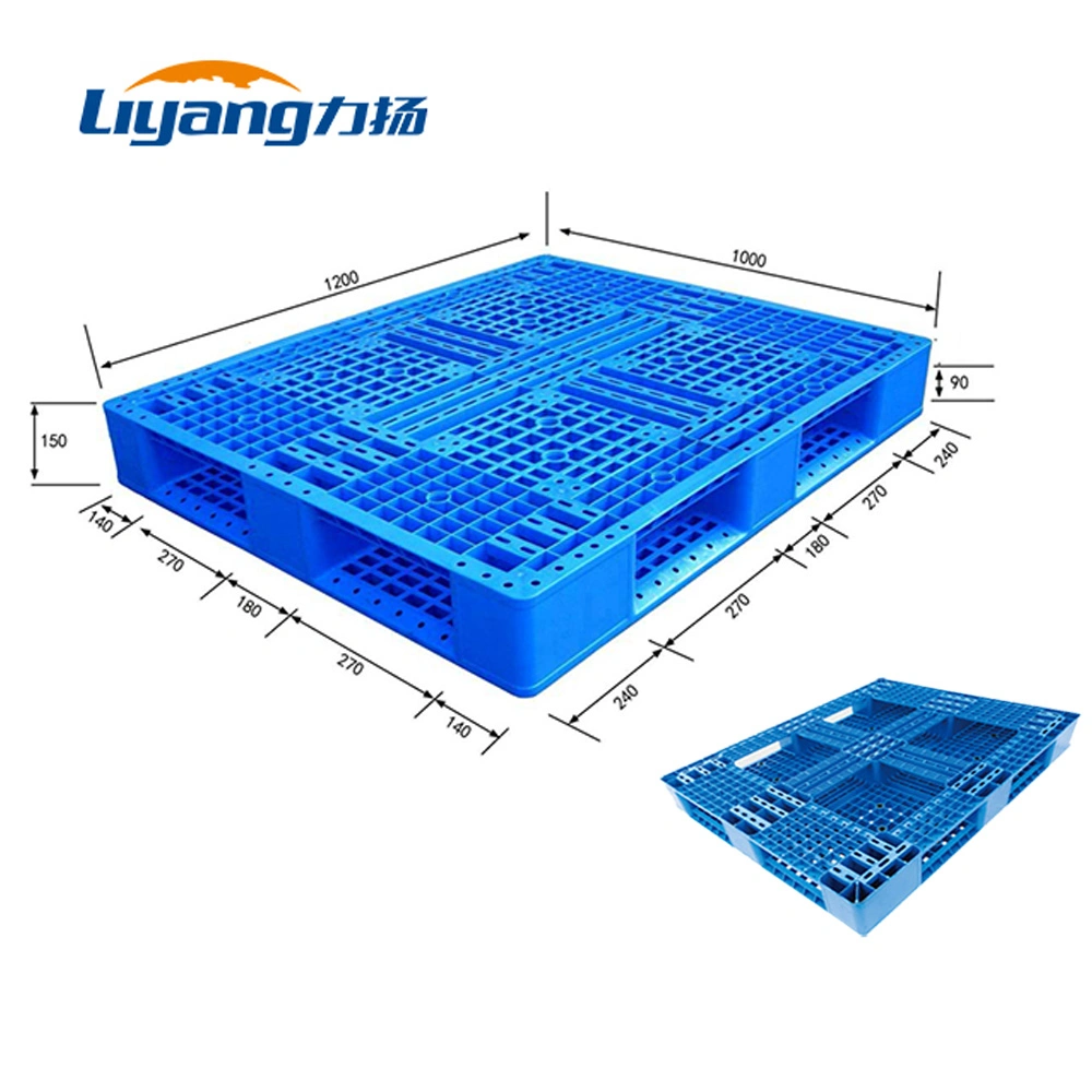 Large Warehouse Heavy Duty Recyclable HDPE High quality/High cost performance Plastic Pallet