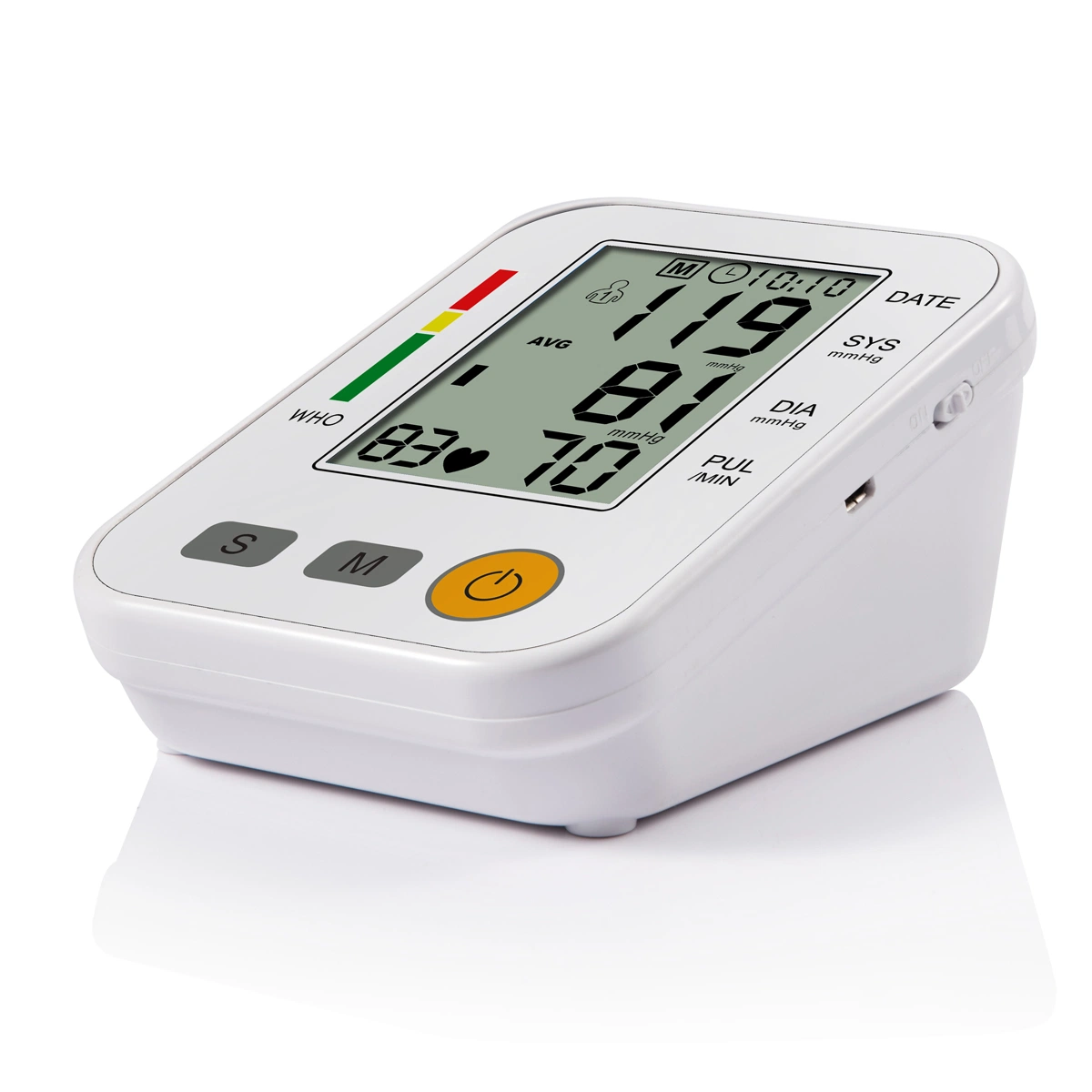 Factory Price Portable LCD Digital Blood Pressure Monitor