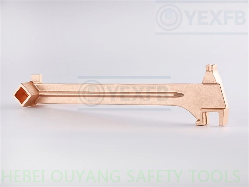 Spark Resistant Oil Gas Safety Tools, Bung Spanner/Wrench, 385 mm, Atex