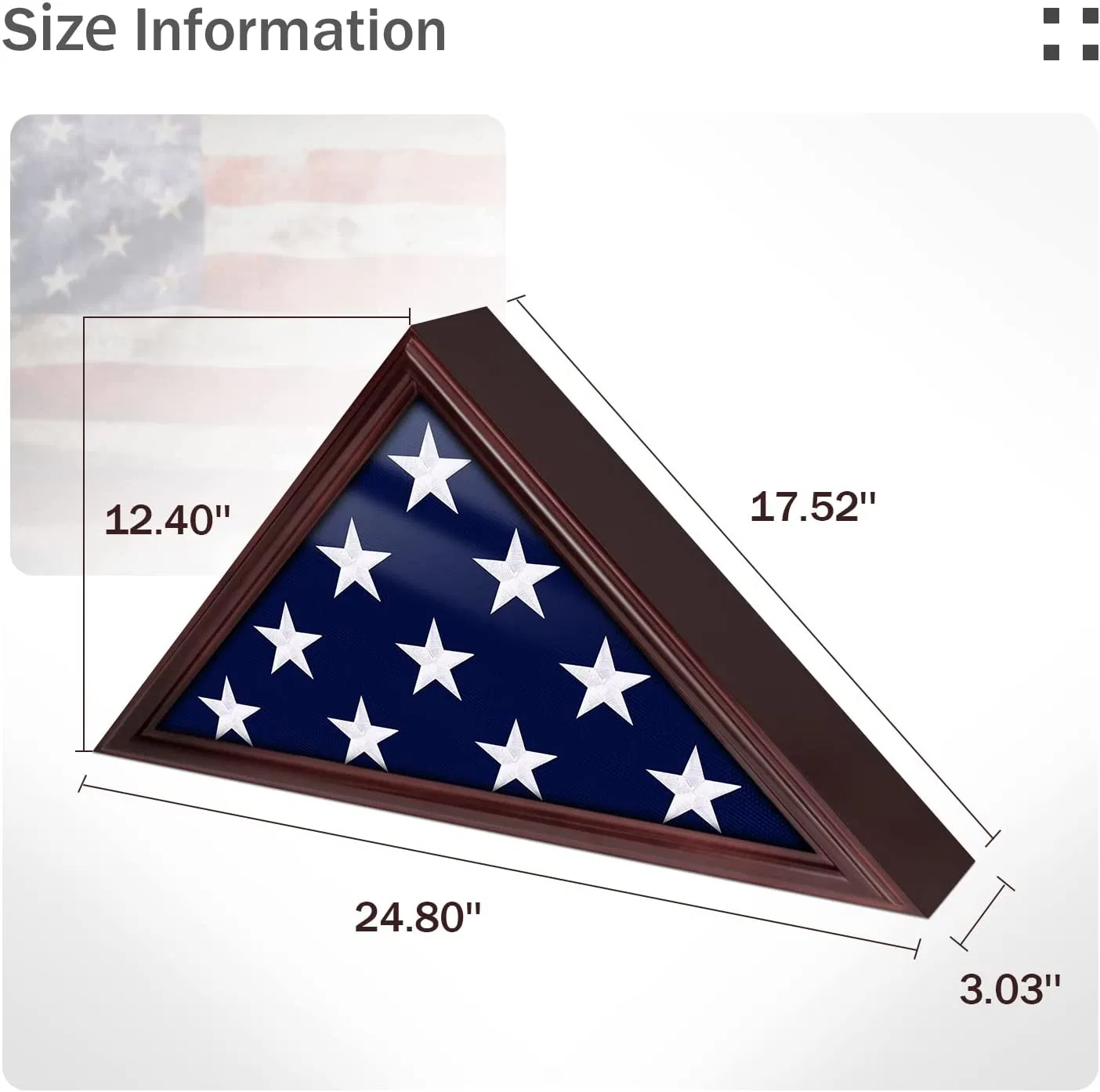 Flag Display Box Custom Flag Display Case American Flag