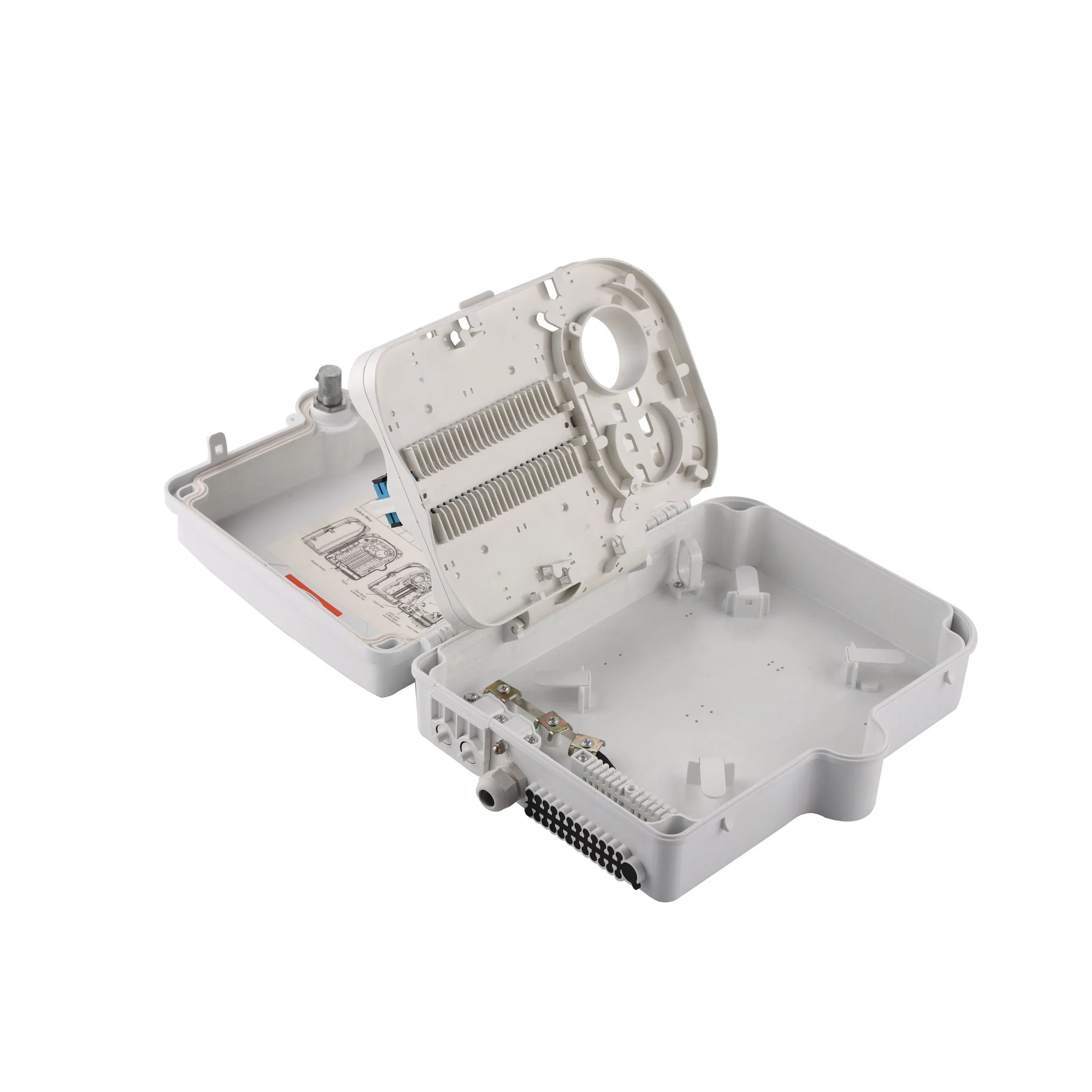 IP65 Waterproof 24 Port ODF FTTH Fiber Optical Distribution Box