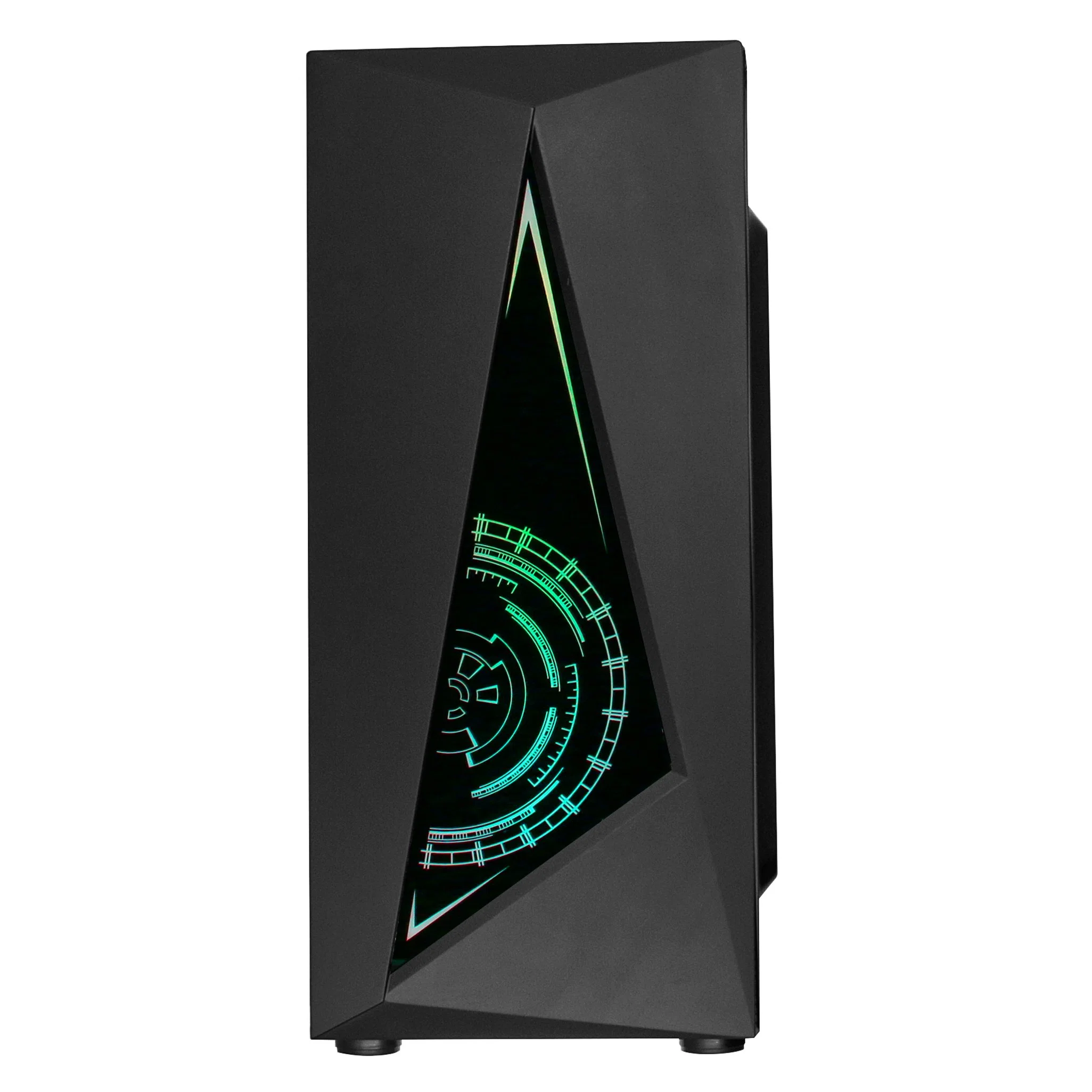 La moda Cool desktop de PC de torre ATX caso juegos de ordenador con bonitos LED