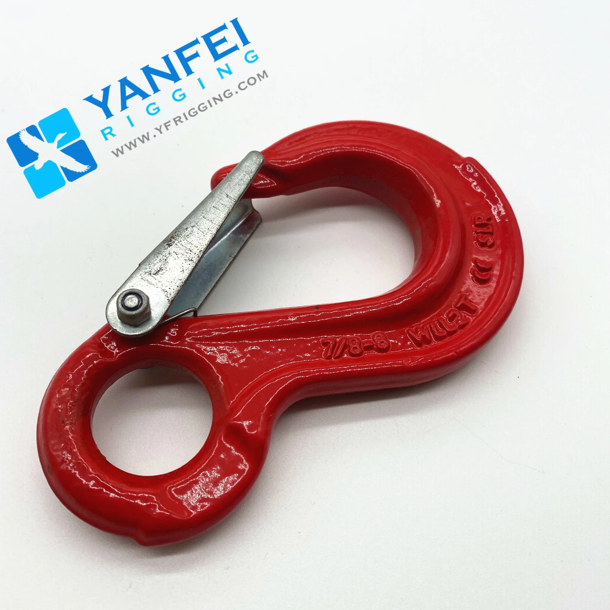 Red Painted Rigging Hardware G80 Clevis Alloy Steel Grab Hook with Wings