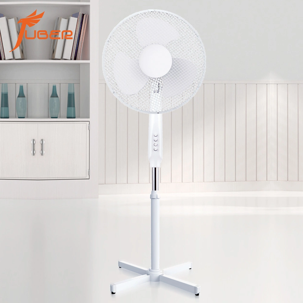 16inch Hot-Selling Ox Standing Fan with 3 Blades Stand Fan Rod Portable Electrical Stand Fan Grill