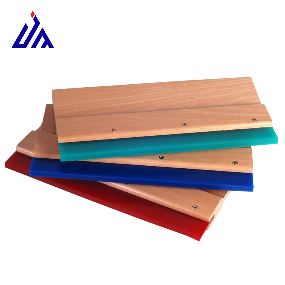 Usine vendre manche en bois PU Squeegee essuie-glace en caoutchouc