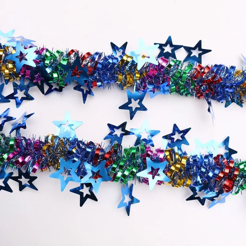 Hot Sale Birthday Wedding Tinsel Garland Smile Holiday Party Decoration