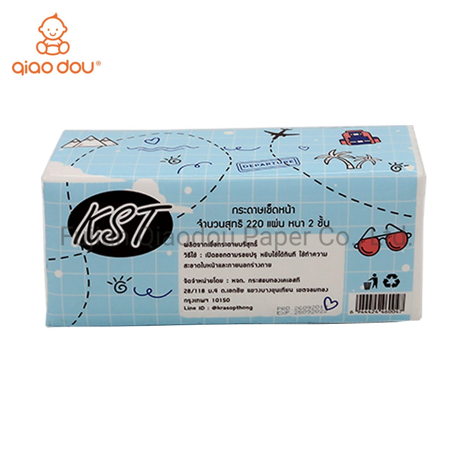 Eco-Friendly Tissue Paper Soft Comfortable Facial Tissues Paper