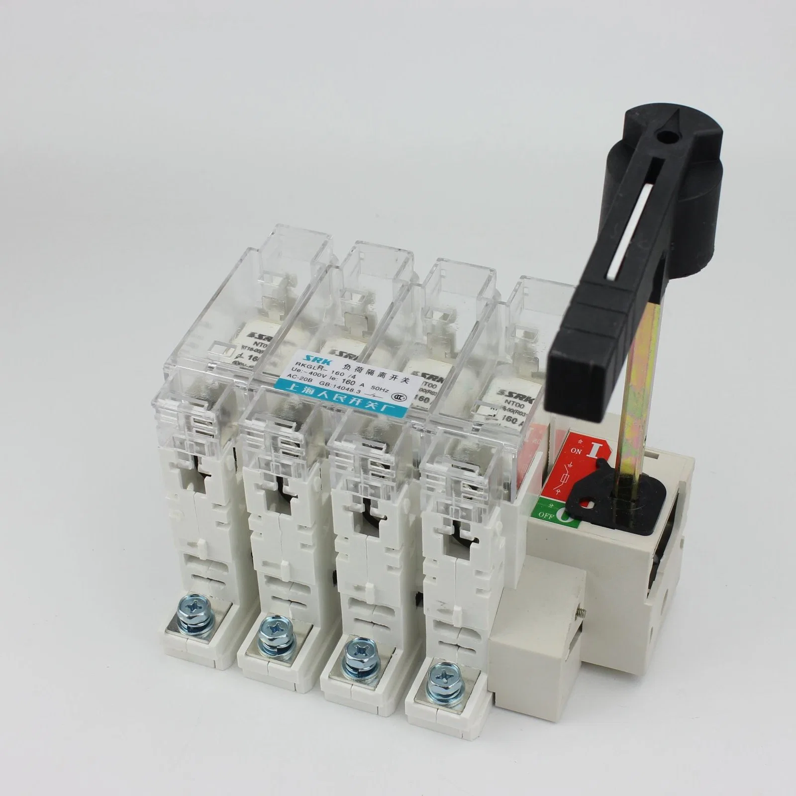 Hglr Fuse Type 3p 4p 63A 100A 160A 200A 250A 400A 630A 8000A 1000A 1250A Rotary Isolator Isolation Load Break Changeover Switch