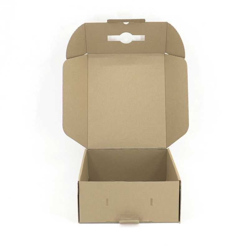 Wholesale/Supplier Custom Printing Brown Kraft Paper Foldable Box