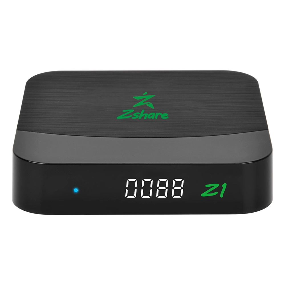 2023 Nuevo Zshare Z1 Quad-Core 64bit Digital Android 4K 2023 IPTV Box Media Player mejor Set Top Box para Brasil