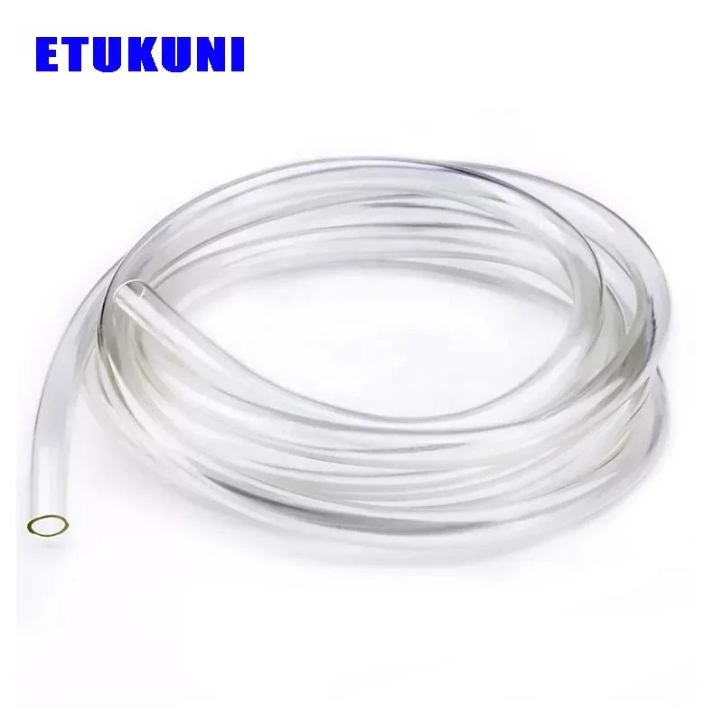 Light Soft Flexible PVC Plastic Clear Transparent Pipe Tubing Hose for Water Liquid