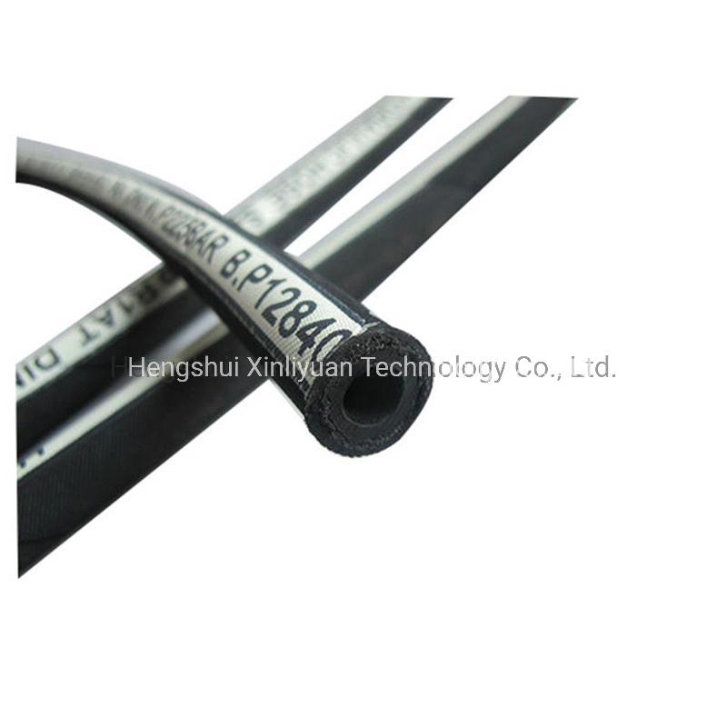 1/2 Inch R1at High Pressure Steel Wire Braided Hydraulic Rubber Hose