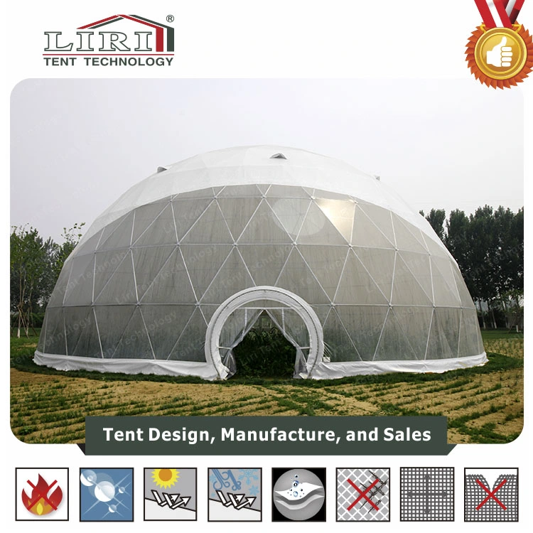 Geodesic Dome Tent Used for Outdoor Wedding Party and Events