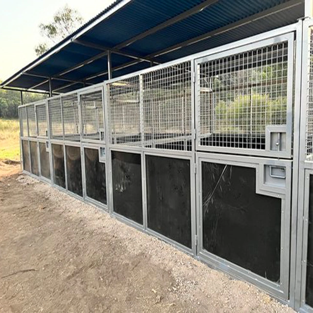 Indoor/Outdoor Factory Customized Horse Stalls Portable Stables Panels