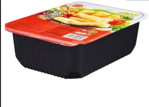 custom PP material hot sealed meat food container