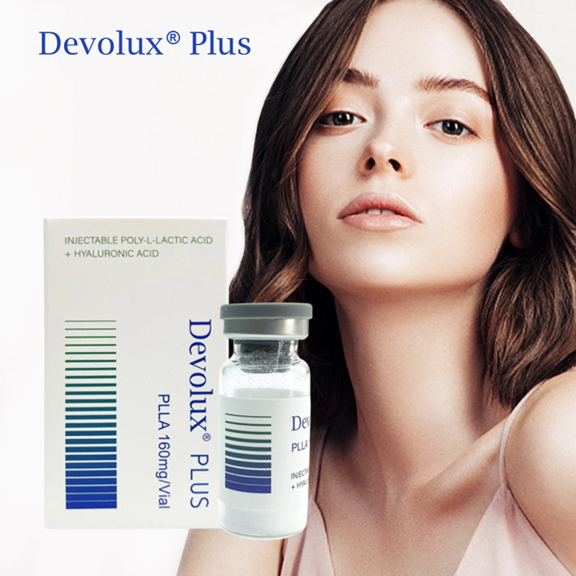 Plus d'acheter poudre Devolux Poly de remplissage d'acide lactique Plla pour faire face à l'injection