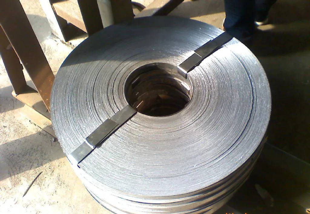 Hot Dipped Galvanized Steel Strip for Packing Dx51d+Z40g 80g 120g High Strength Metal Strapping Straps