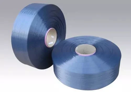 Fils de polyester recyclé FDY tirage complet de fils lumineux SD/BRT RW/dope la teinture Tissage Tricotage trame Warp filament gros fabricant de la Chine 30d/24f