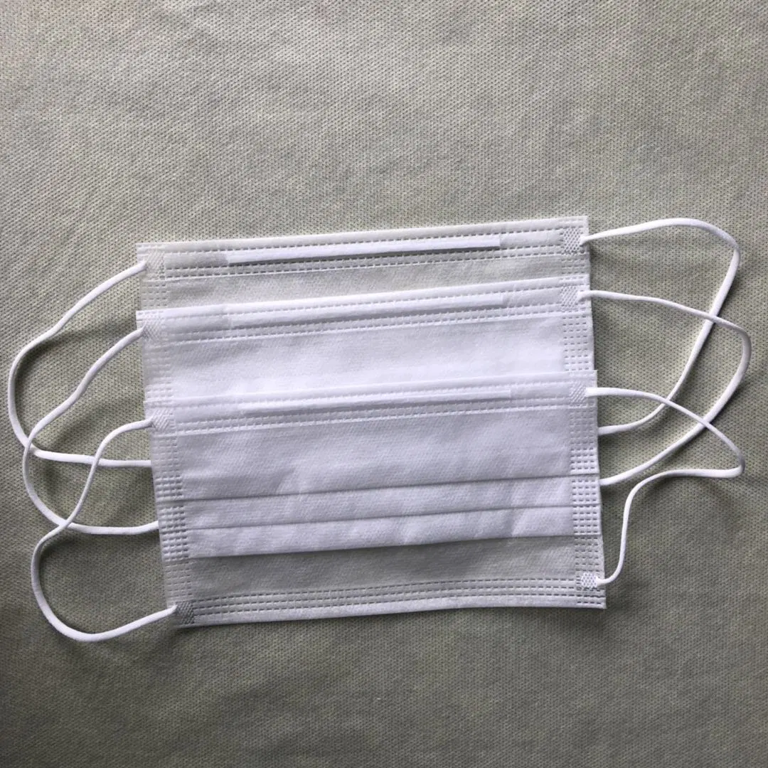 Ear Loop Mouth Face Mask Non-Woven 2ply Surgical Face Mask