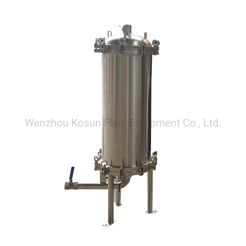 Stainless Steel Filter Bag Housing with Pump