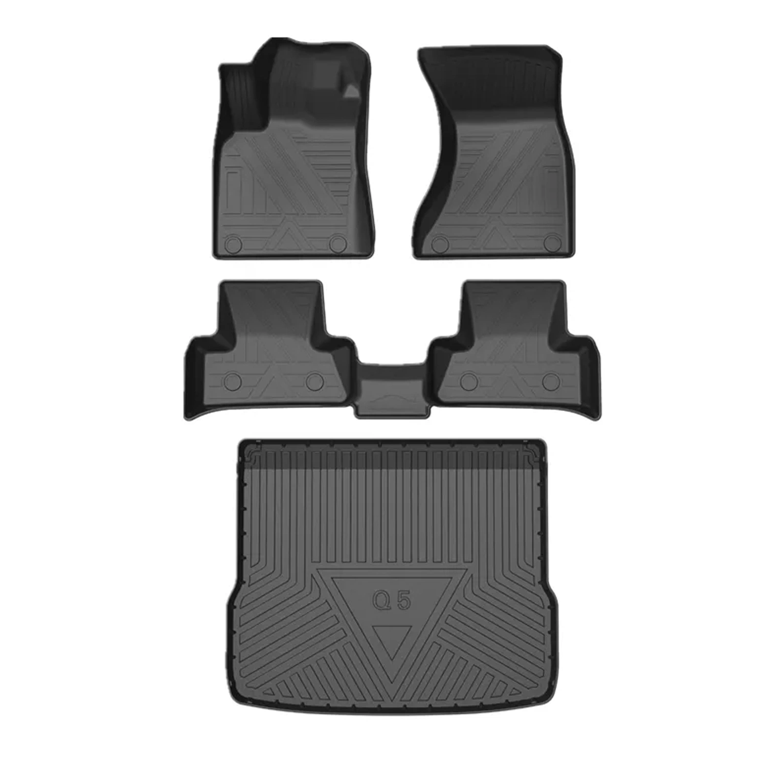 3D TPE All Weather Car Floor Liners Mat for Audi Q5