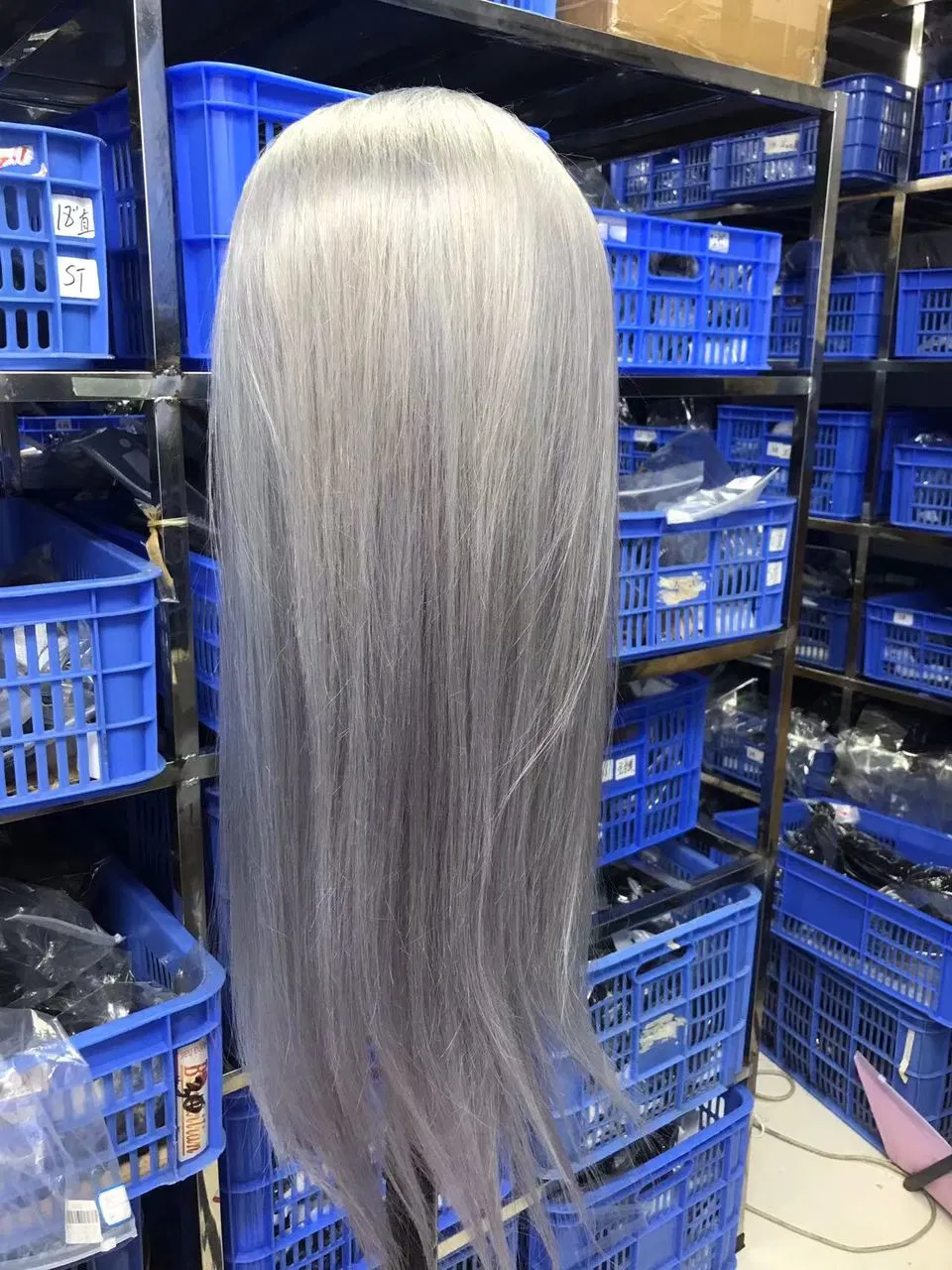 150 Density Human Hair Wig Natural Color Straight Wholesale/Supplier Human Hair Wig