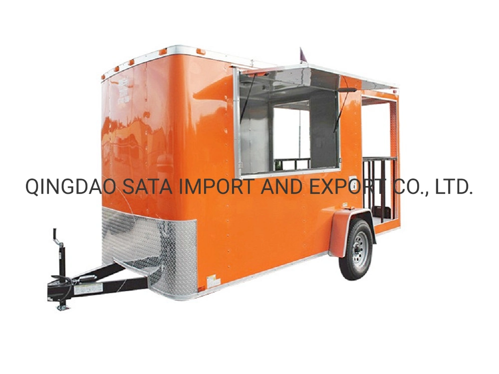 China Made Food Trailers Food Carts Truck for Sale