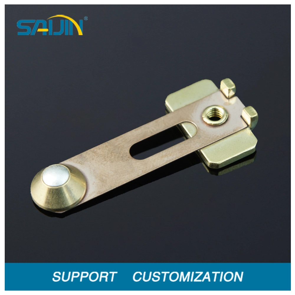 Electrical Silver Inlay Socket Part Stamping Parts Silver Copper Brass Bimetal Terminal Contact Component for Switch