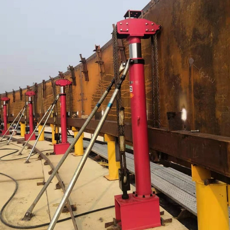 Automatic Tank Hydraulic Jacking System and Lifting Device