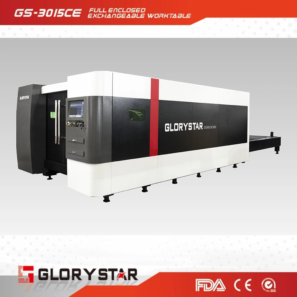 1000W Fiber Metal CNC Laser Cutter Used in Agricultural Machinery
