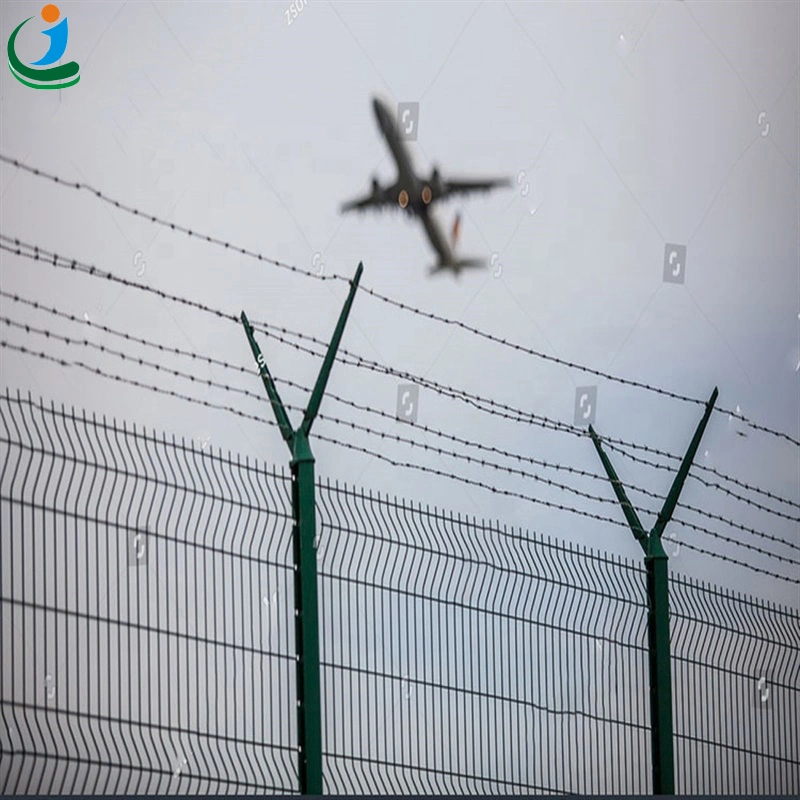 Cerca del aeropuerto de la seguridad/Alta Calidad de malla de alambre de púas 358/358 valla valla Anti Subir