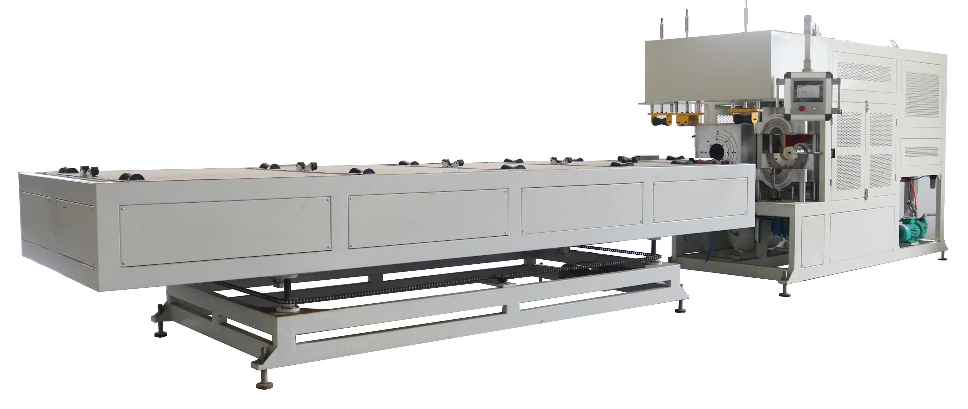 Full Auto PVC Pipe Belling Machine/PVC R or U or Rectangular Socket Pipe Making Machine/Plastic Pipe