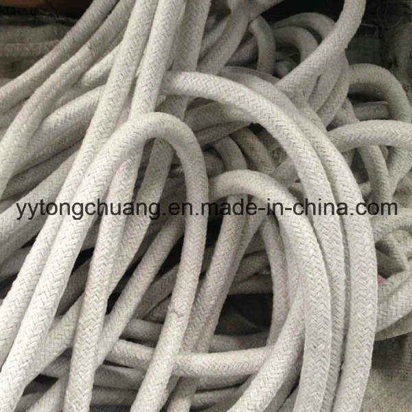 High Temp. Heat Resistance Ceramic Fiber Braided Round Sealing Rope