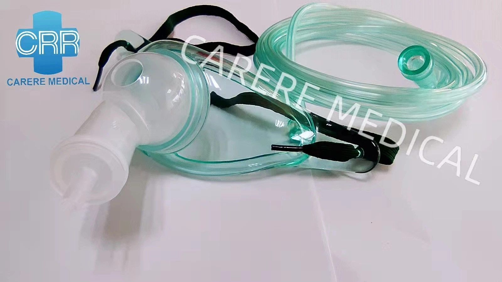 Factory Price Medical PVC Material Disposable Anesthestic Mask Trach Mask Oxygen Masks with Tubing Have Full Sizes with CE ISO