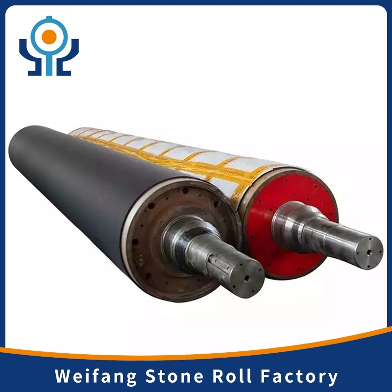 Construction Machinery Industry Directly Supply Steel Roller High quality/High cost performance Polyurethane Roller Rubber Roller Stone Roller for Paper Machine